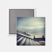 Cleveleys Beach Magnet (Voorkant / Achterkant)