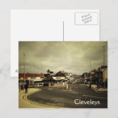 Cleveleys Briefkaart (Voorkant / Achterkant)