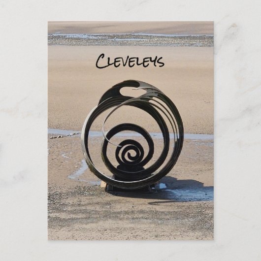 Cleveleys Briefkaart (Voorkant)