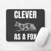 Clever als Fox Muismat (Met muis)