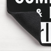 Clever Als u mijn computer aanraakt, knipt u Muismat (Hoek)