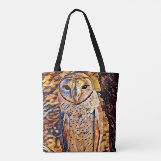 "Clever"-Canvas tas (Achterkant)