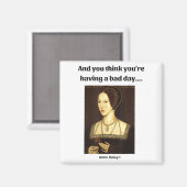 Clever Creations Blue Uni-adults Modern Round Coll Magneet (Voorkant / Achterkant)