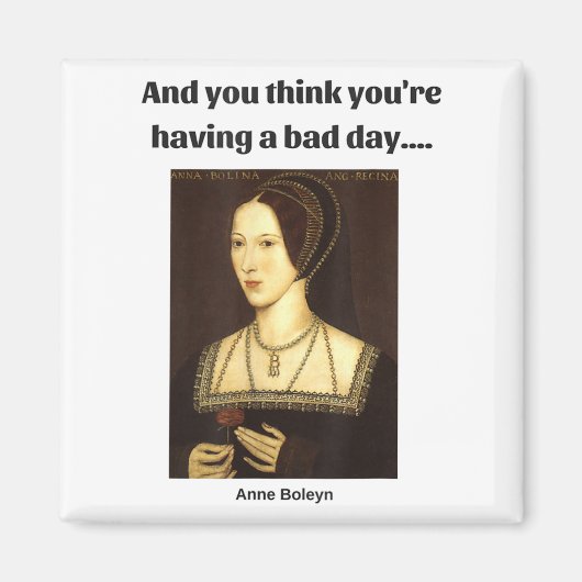 Clever Creations Blue Uni-adults Modern Round Coll Magneet (Voorkant)