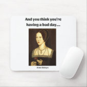 Clever Creations Blue Uni-adults Modern Round Coll Muismat (Met muis)