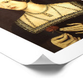 Clever Creations Blue Uni-adults Modern Round Coll Poster (Hoek)