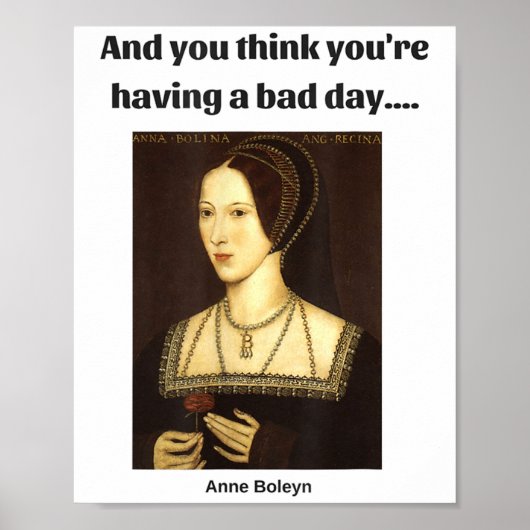 Clever Creations Blue Uni-adults Modern Round Coll Poster (Voorkant)