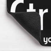 Clever geef me koffie of ik sla je computer af muismat (Hoek)