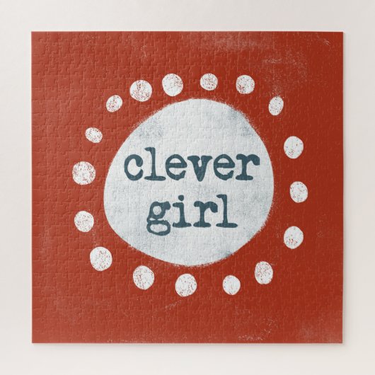 Clever Girl Jigsaw Puzzel (Verticaal)