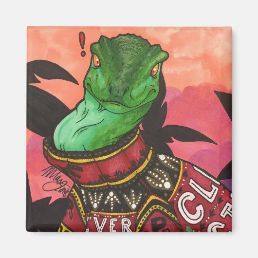 Clever Girl Magneet (Voorkant)