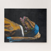 Clever Girl met een parel Legpuzzel (Horizontaal)