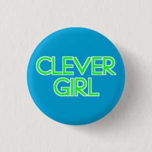 Clever Girl Ronde Button 3,2 Cm