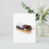 Clever Mouse Briefkaart (Staand voorkant)