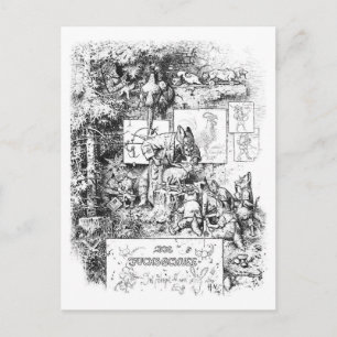 Clever Mr Fox briefkaart