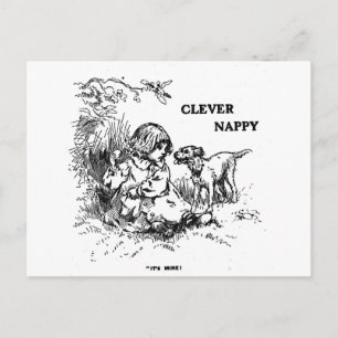 Clever Nappy Briefkaart