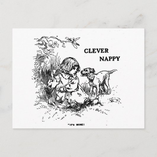 Clever Nappy Briefkaart (Voorkant)