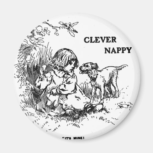 Clever Nappy Magneet (Voorkant)