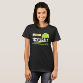 clever Pickleball best math workout ever T-shirt (Voorkant volledig)