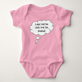 Clever Potty Humor Romper (Voorkant)