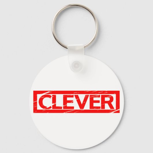 Clever Stamp Sleutelhanger (Voorkant)