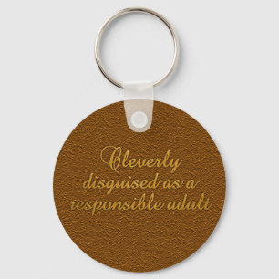 Cleverly Disgued key chain - kies stijl Sleutelhanger