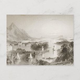 Clew Bay, gezien vanuit Westport, County Mayo Briefkaart