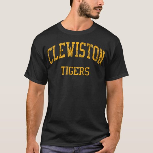 Clewiston School Hs Clewiston Fl Retro T-shirt (Voorkant)
