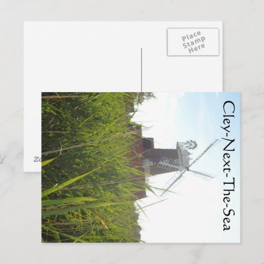 Cley-Next-The-Zee Briefkaart (Voorkant / Achterkant)