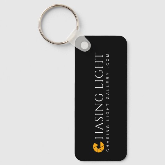 CLG-Logo | aluminium rechthoek Sleutelhanger (Voorkant)