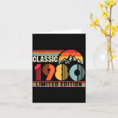 Clic 1980 Limited Edition 45 Year Old 45th Birthda Kaart (Gele Bloem)