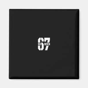 Clic 67 Meme - Ik hou van Zes Zeven 1 Magneet