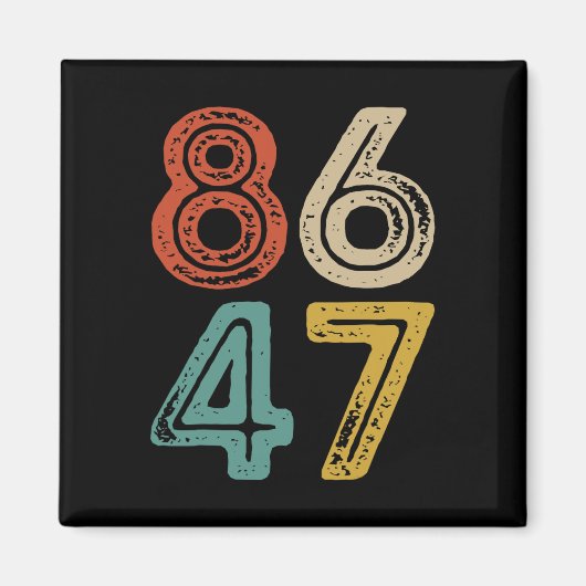 Clic 80s Style 8647 Anti Trump Magneet (Voorkant)