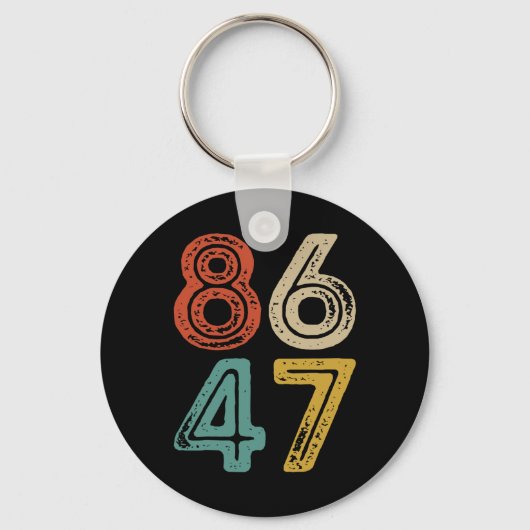 Clic 80s Style 8647 Anti Trump Sleutelhanger (Voorkant)