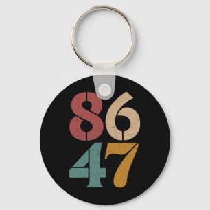 Clic  80s Style 86 47 Anti Trump Sleutelhanger