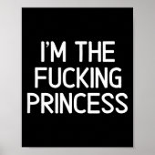 Clic Adult Humor Sayings Quotes S Funny I'm The Fo Poster (Voorkant)