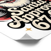 Clic Christmas 67 Sinterklaas Meme - Retro Sinterk Poster (Hoek)