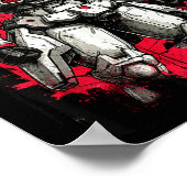 Clic Japanese Legendary Mecha Warrior Robot  Poster (Hoek)