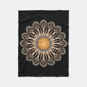 Clic Mandala Stijl 86 47 Subtiele Anti Trump Weers Fleece Deken