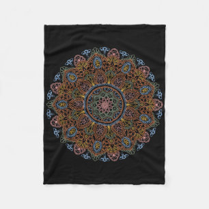 Clic Mandala Style 86 47 Subtiele Anti Trump Resis Fleece Deken
