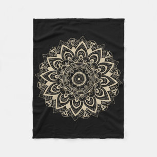 Clic Mandala Style 86 47 Subtiele Anti Trump Resis Fleece Deken