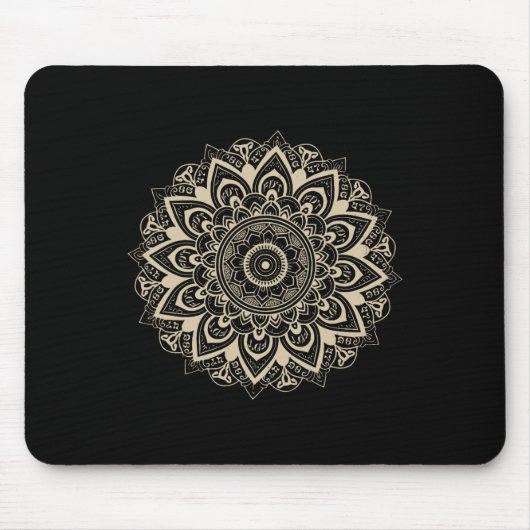 Clic Mandala Style 86 47 Subtiele Anti Trump Resis Muismat (Voorkant)