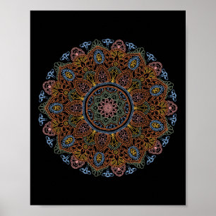 Clic Mandala Style 86 47 Subtiele Anti Trump Resis Poster