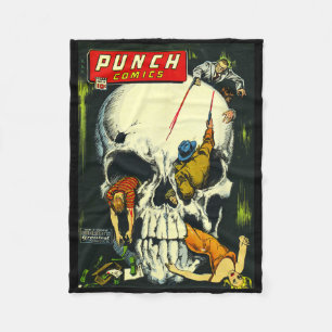 Clic Monster Poster Horror Stripboek Fleece Deken