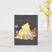 Clic Papa Bear New Dad  Kaart (Gele Bloem)