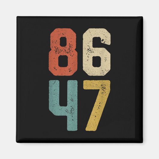 Clic Retro 80s Style 86 47 Magneet (Voorkant)