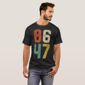 Clic Retro  80s Style 86 47 T-shirt (Voorkant volledig)