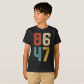 Clic Retro 80s Style 86 47 T-shirt (Voorkant volledig)