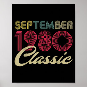 Clic September 1980 Verjaardag Mannen Vrouwen Cade Poster