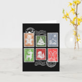 Clic Stage Stamps Christmas Mail  Kaart (Gele Bloem)