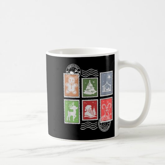 Clic Stage Stamps Kerstmail Koffiemok (Rechts)